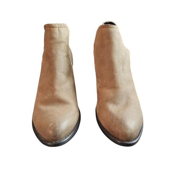 Steve Madden Adelphie Ankle Boots‎ Taupe Size 7 - Picture 3 of 9